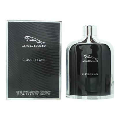 Jaguar Classic Black 100ml Eau de Toilette Spray for Him