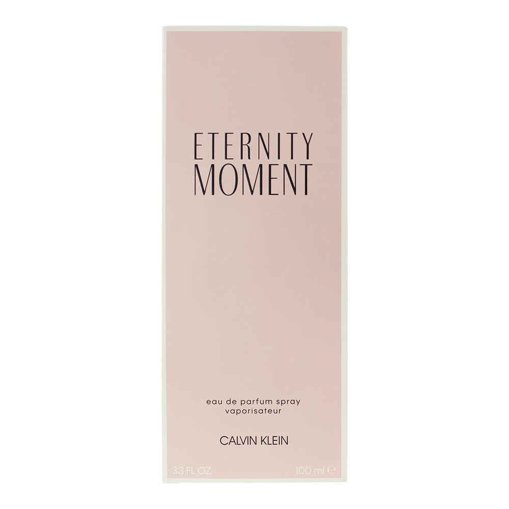 Calvin Klein Eternity Moment 100ml Eau De Parfum  Spray for Her