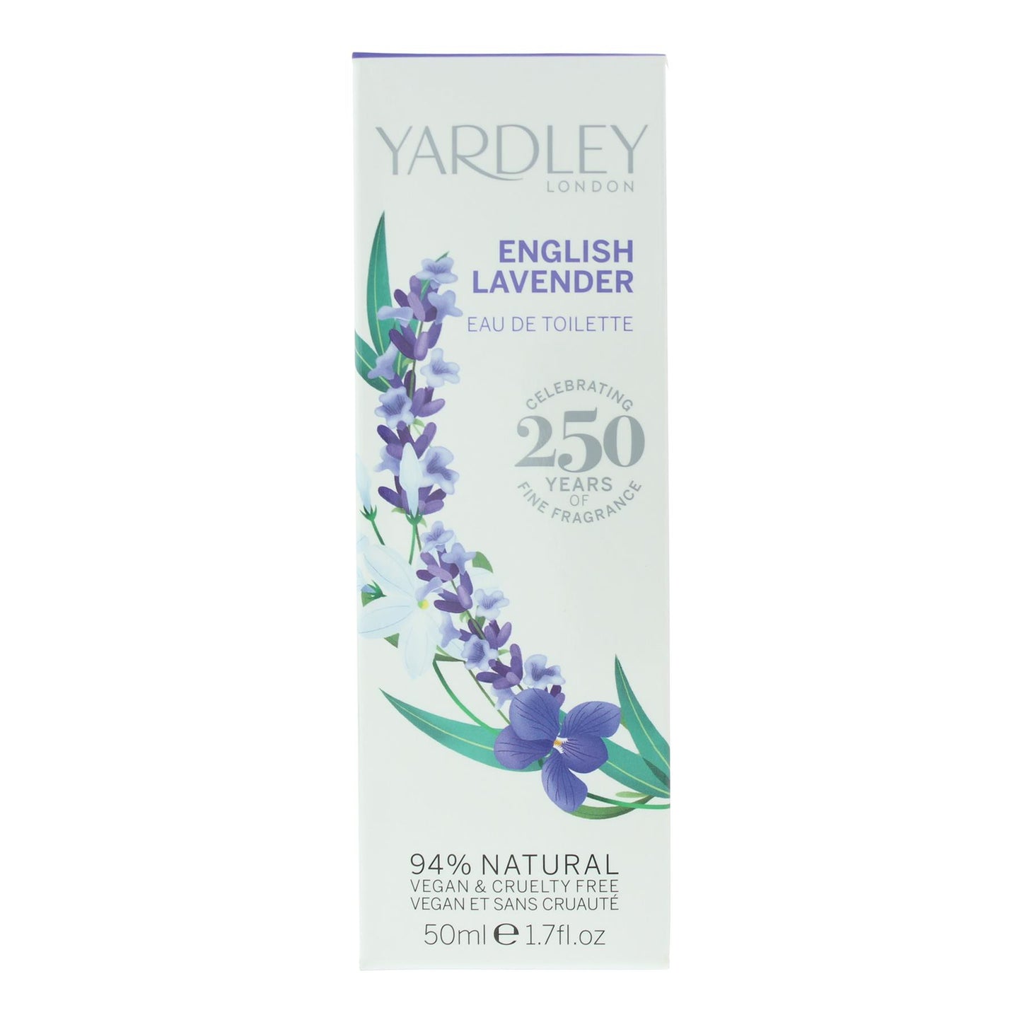Yardley English Lavender 50ml Eau de Toilette Spray for Her