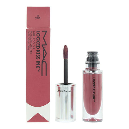 MAC Locked Kiss Ink 24HR 4ml Lip Colour  - 52 Vixen