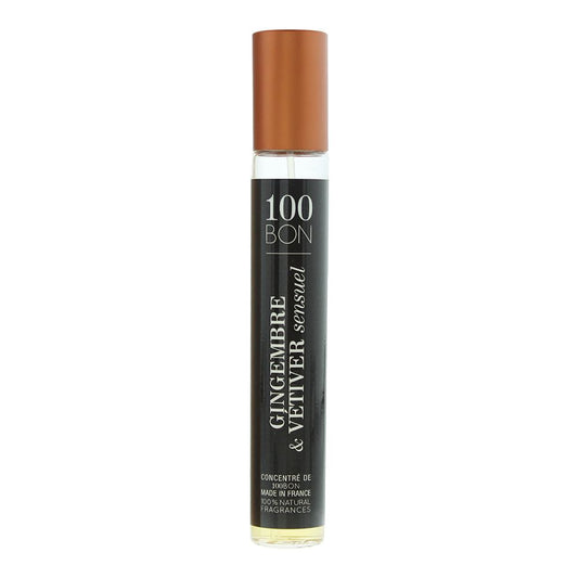 100 Bon Gingembre & Vetiver Sensuel 15ml Eau De Parfum Refillable for Unisex