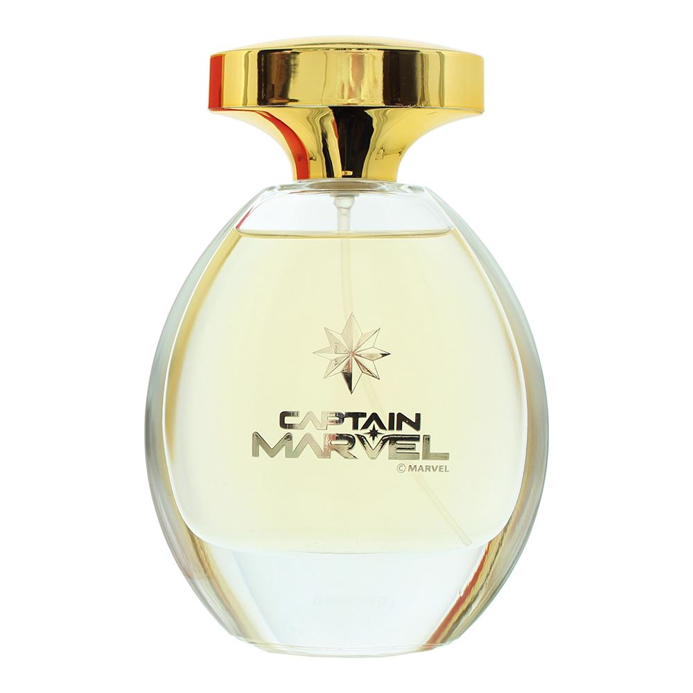 Marvel Captain Marvel Red 100ml Eau De Parfum Spray for Her