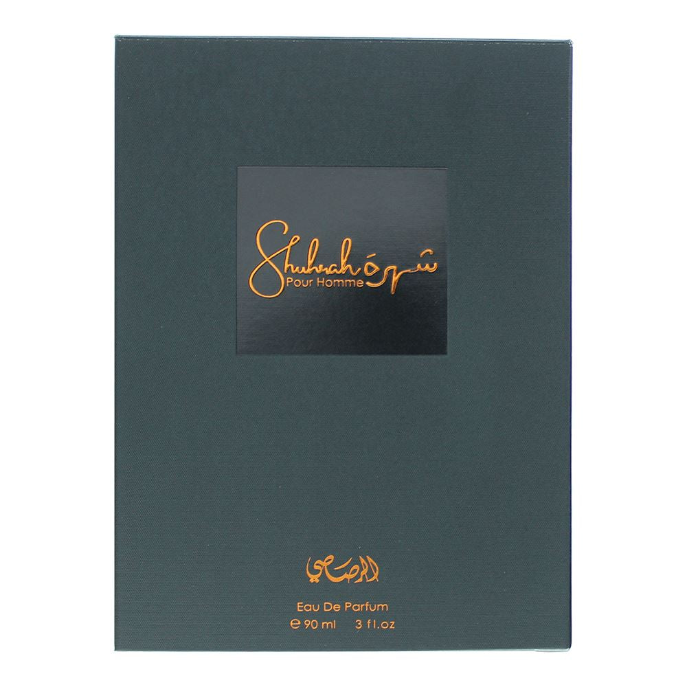 Rasasi Shuhrah Pour Homme 90ml Eau de Parfum  Spray for Him