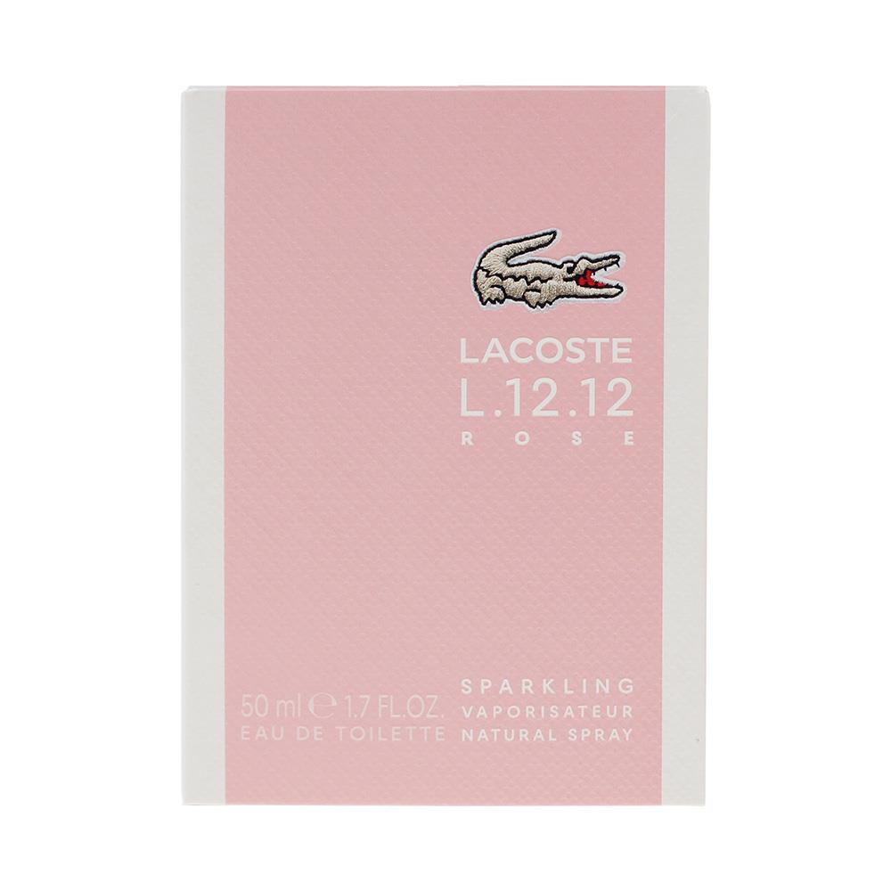 Lacoste L.12.12. Rose Sparkling 50ml Eau De Toilette Spray for Her