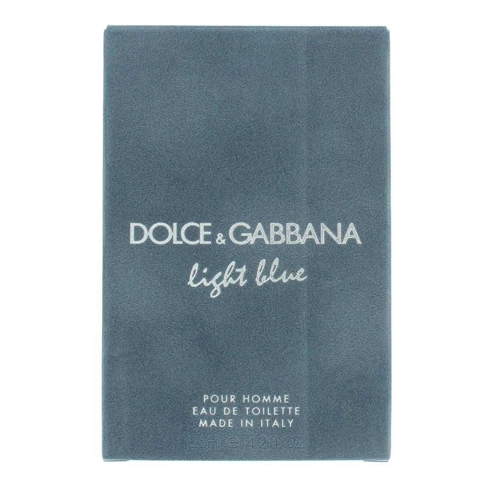 Dolce & Gabbana Light Blue Pour Homme 125ml Eau de Toilette Spray For Him