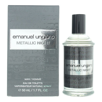 Emanuel Ungaro Metallic Night 50ml Eau de Toilette Spray for Him