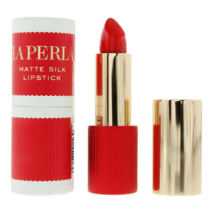 La Perla Matte Silk Lipstick 3.5g - 104 Tangelo Red