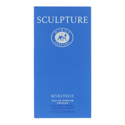 Nikos Sculpture Mykonos 100ml Eau de Parfum Fraiche Spray for Unisex