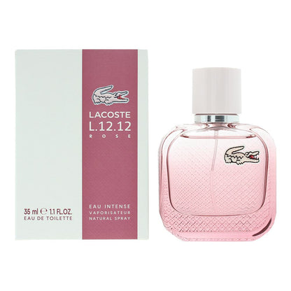 Lacoste Eau De Lacoste L.12.12 Rose Eau Intense 35ml Eau de Toilette Spray Her