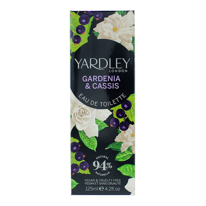 Yardley Gardenia & Cassis 125ml Eau de Toilette Spray for Her