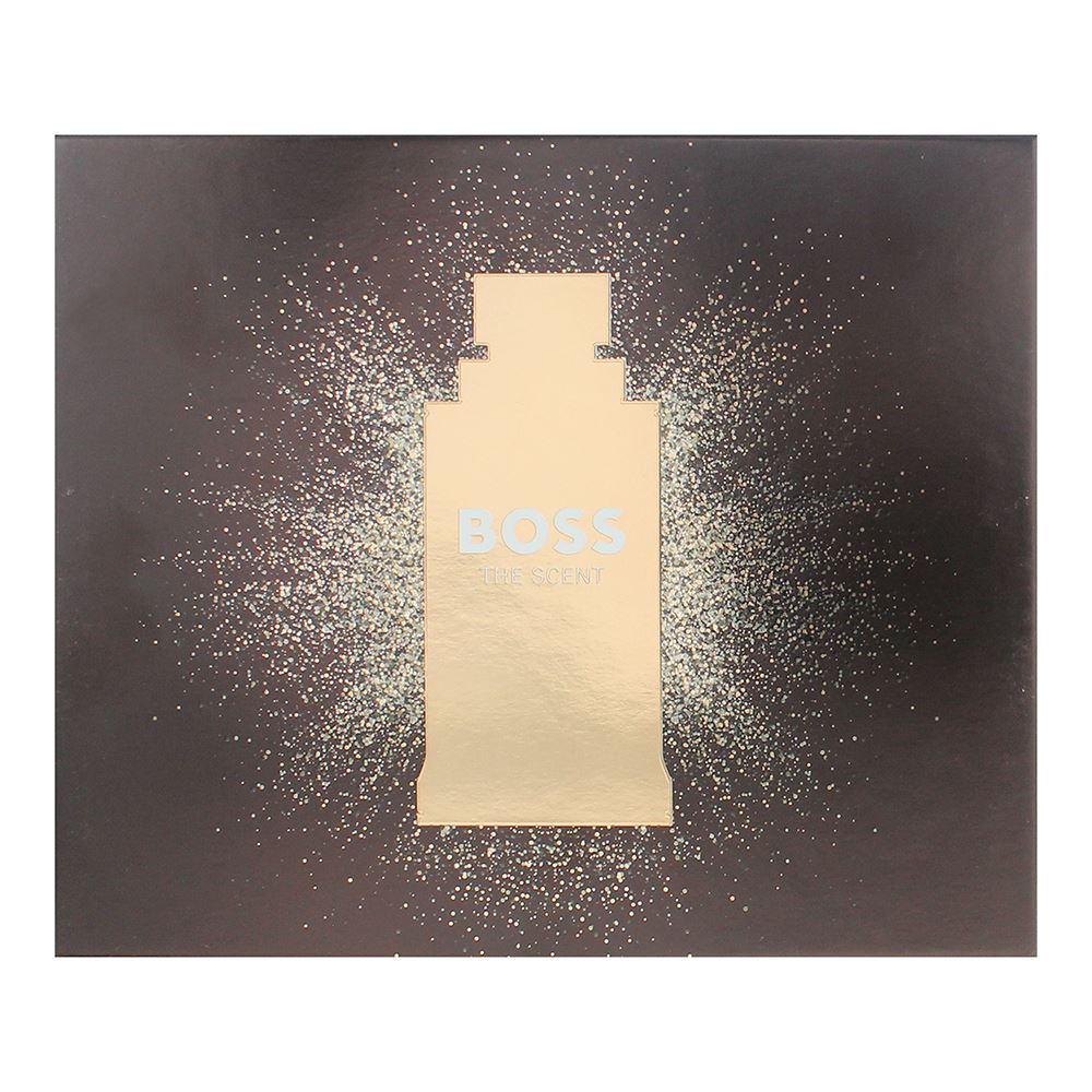 Hugo Boss The Scent 100ml Eau de Toilette Gift Set 10ml Eau de Toilette, 100ml Shower Gel 100ml for Him