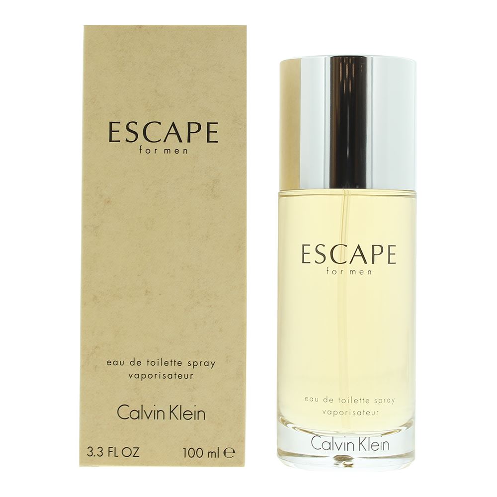 Calvin Klein Escape For Men 100ml Eau de Toilette Spray for Him