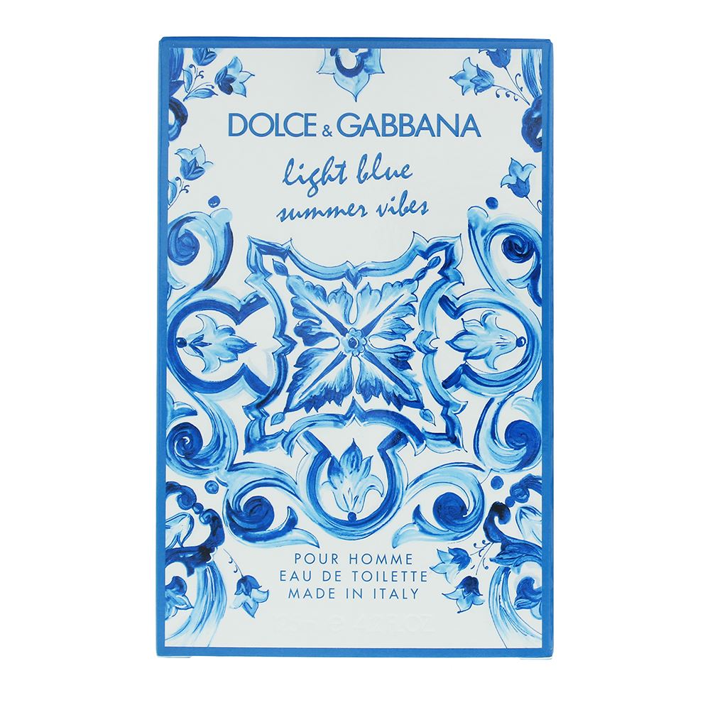 Dolce & Gabbana Light Blue Summer Vibes Pour Homme 125ml Eau de Toilette Spray for Him