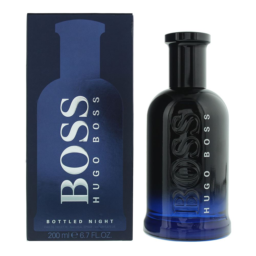 Hugo Boss Bottled Night 200ml Eau de Toilette Spray for Him