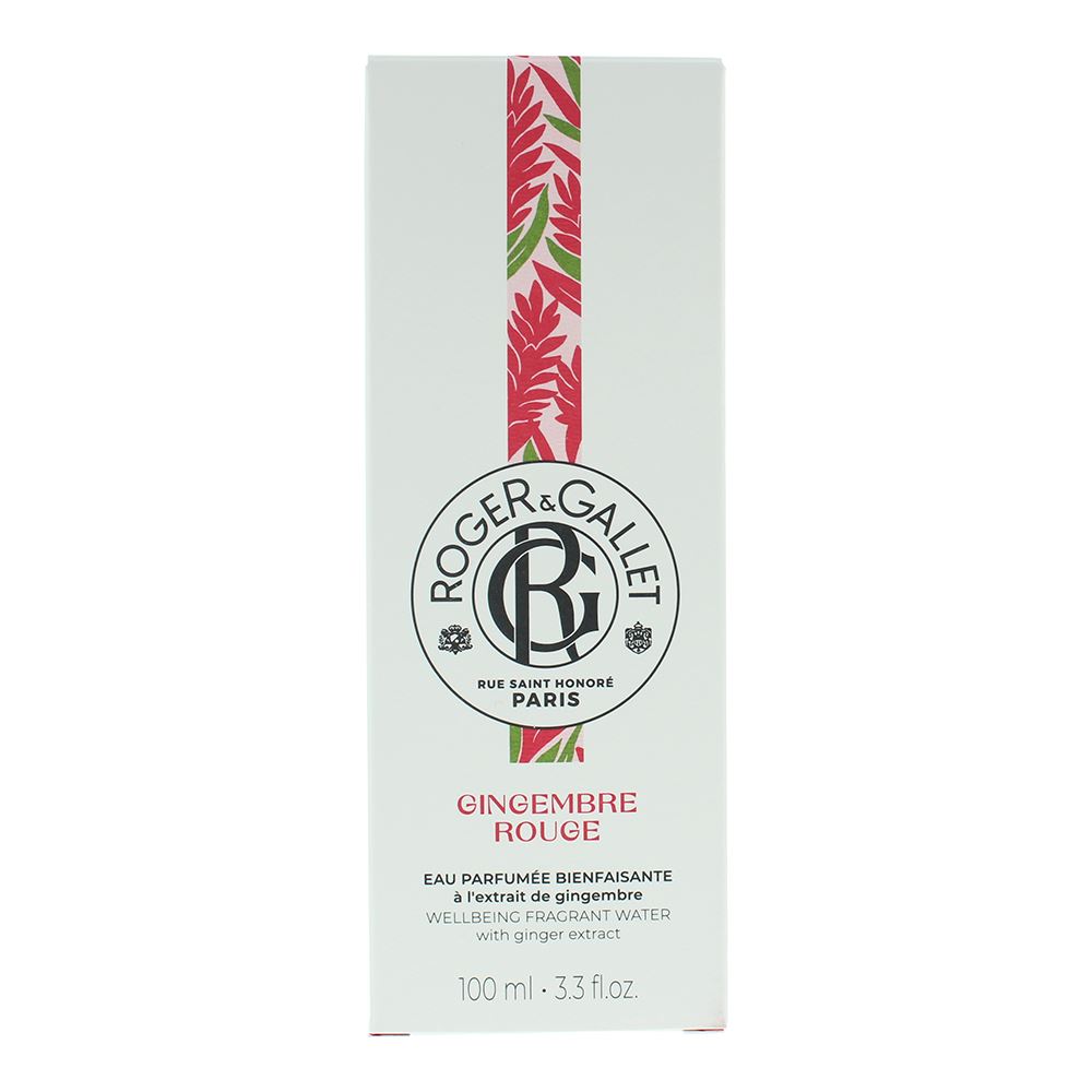 Roger & Gallet Gingembre Rouge Wellbeing 100ml Fragrant Water Spray for Unisex