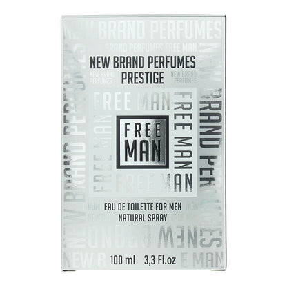 New Brand Free Man 100ml Eau de Toilette Spray for Him