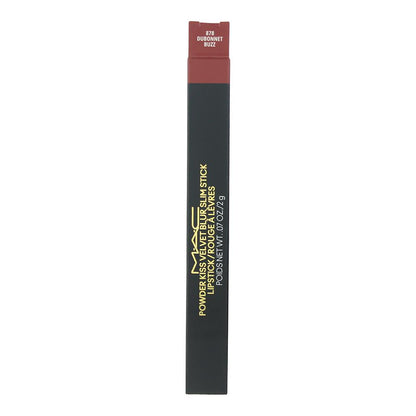 MAC Powder Kiss Velvet Blur Slim Stick 2g  Lipstick - 878 Dubonnet Buzz