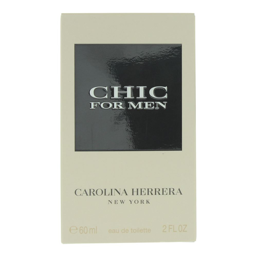 Carolina Herrera Chic For Men 60ml Eau de Toilette Spray for Him