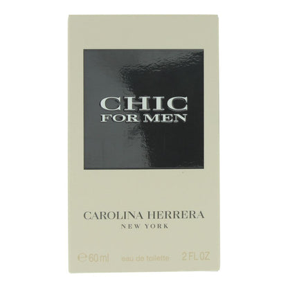 Carolina Herrera Chic For Men 60ml Eau de Toilette Spray for Him