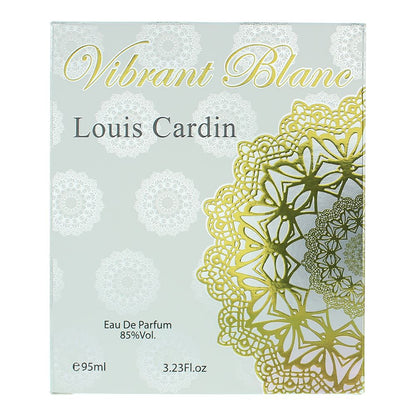 Louis Cardin Vibrant Blanc 95ml  Eau de Parfum Spray for Her