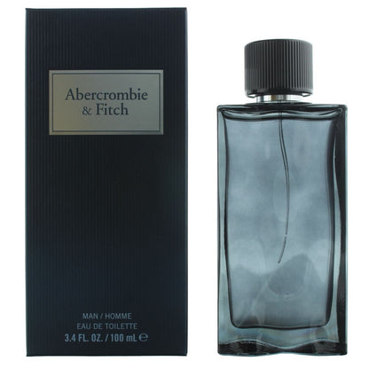 Abercrombie & Fitch First Instinct Blue 100ml Eau de Toilette Spray for Him