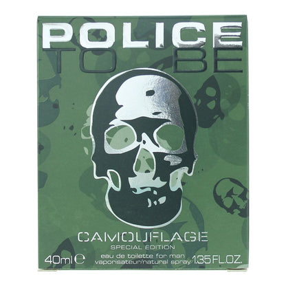 Police To Be Camouflage 40ml Eau de Toilette Spray for Him - Special Edition
