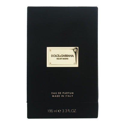 Dolce & Gabbana Velvet Desire 100ml Eau de Parfum Spray for Her