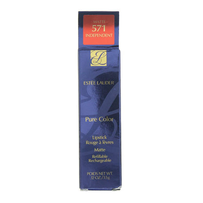 Estee Lauder Pure Color Lipstick Refillable 3.5g Matte 571 Independent