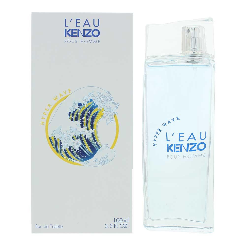 Kenzo L'eau Pour Homme Hyper Wave 100ml Eau De Toilette Spray for Him