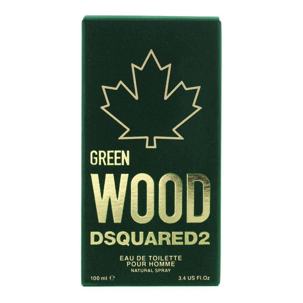 Dsquared2 Green Wood 100ml Eau De Toilette Spray for Him