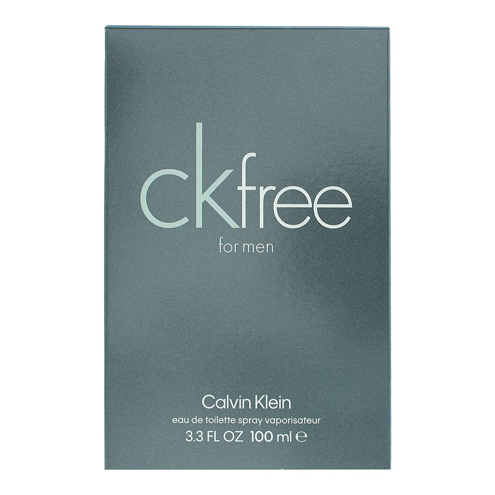 Calvin Klein CK Free For Men 100ml Eau de Toilette Spray for Him