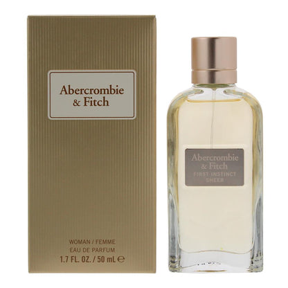 Abercrombie & Fitch First Instinct Sheer 50ml Eau De Parfum Spray for Her