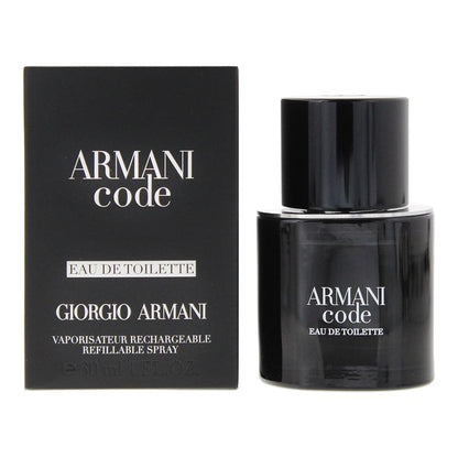 Giorgio Armani Code Pour Homme 30ml Eau de Toilette Refillable Spray for Him