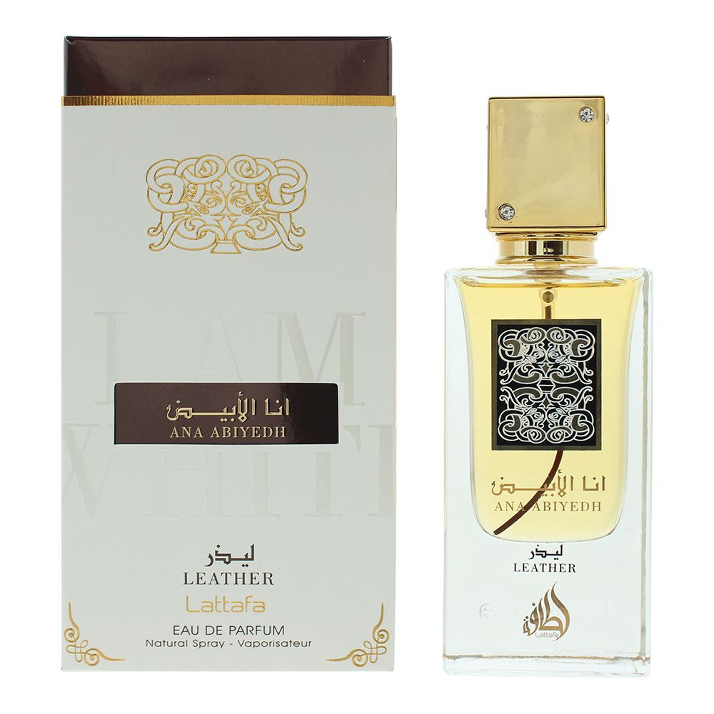Lattafa Ana Abiyedh Leather 60ml Eau de Parfum Spray for Unisex