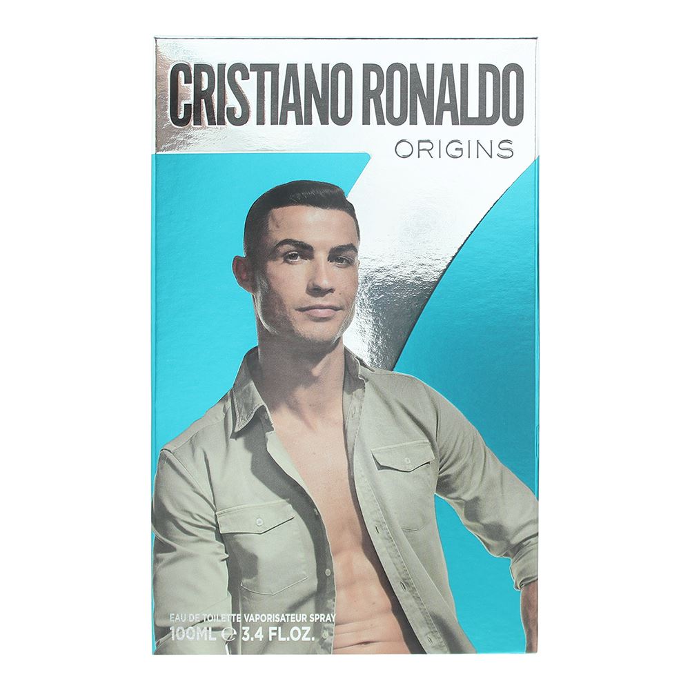 Cristiano Ronaldo CR7 Origins 100ml Eau De Toilette Spray for Him