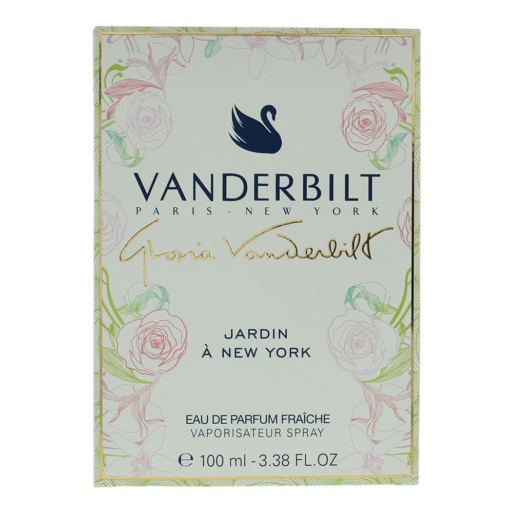 Gloria Vanderbilt Jardin New York 100ml Eau De Parfum Fraiche Spray for Her