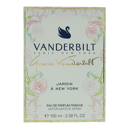 Gloria Vanderbilt Jardin New York 100ml Eau De Parfum Fraiche Spray for Her