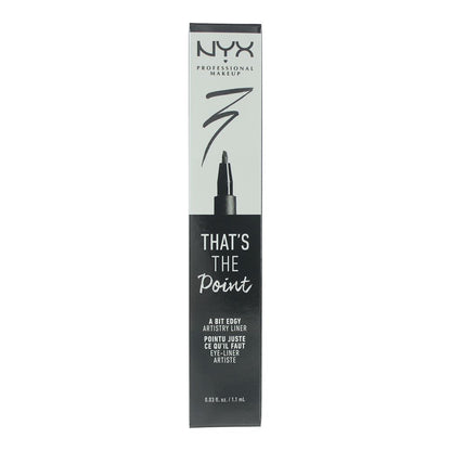 NYX That's The Point A Bit Edgy 1.1ml Liquid Eyeliner  - Black