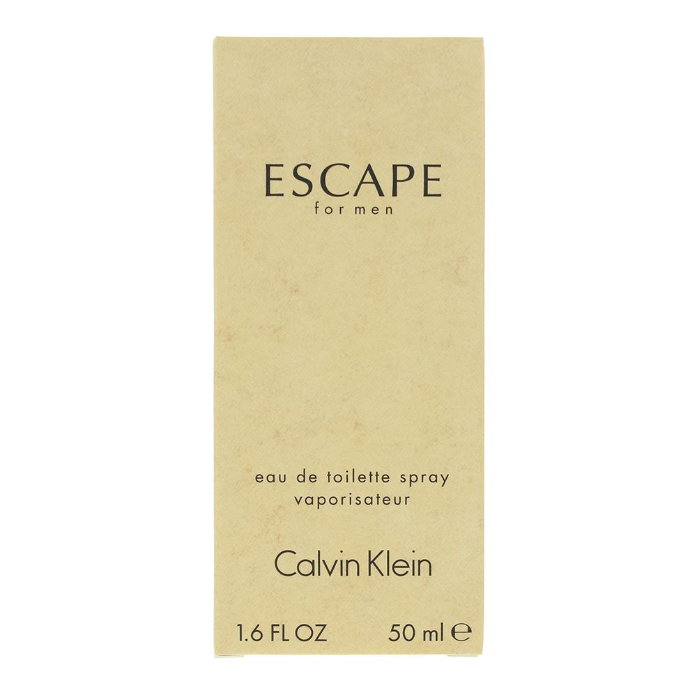Calvin Klein Escape For Men 50ml Eau de Toilette Spray for Him