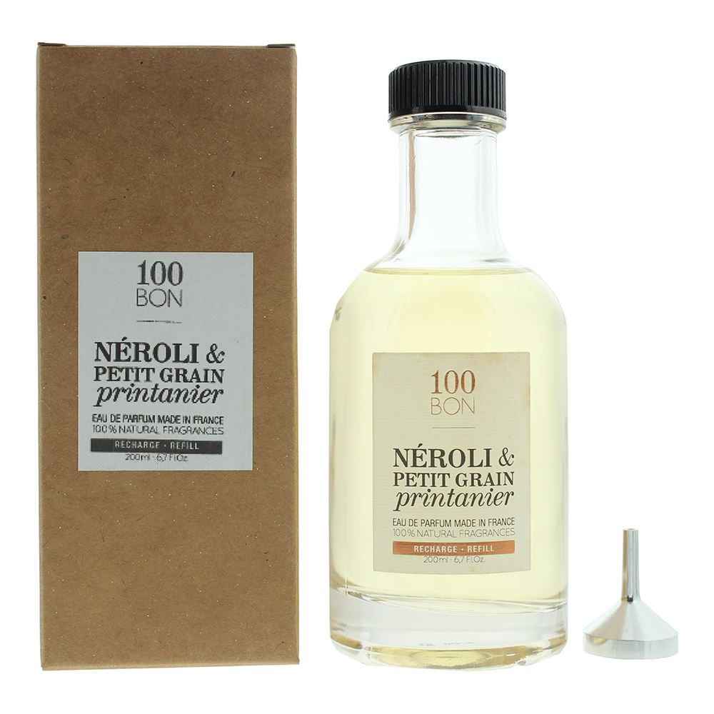 100 Bon Neroli & Petit Grain Printanier 200ml Eau de Parfum Refill  for Unisex