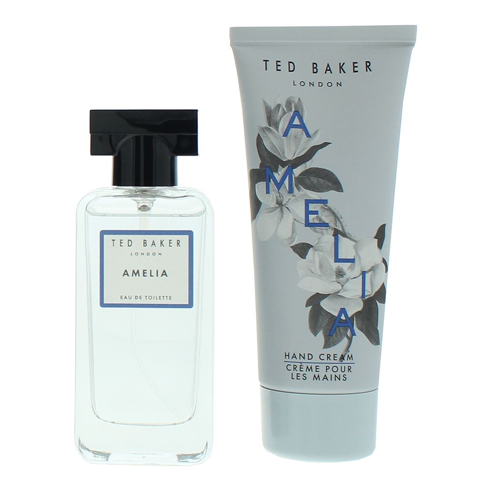 Ted Baker Amelia 50ml Eau De Toilette Gift Set For Her 100ml  Hand Cream