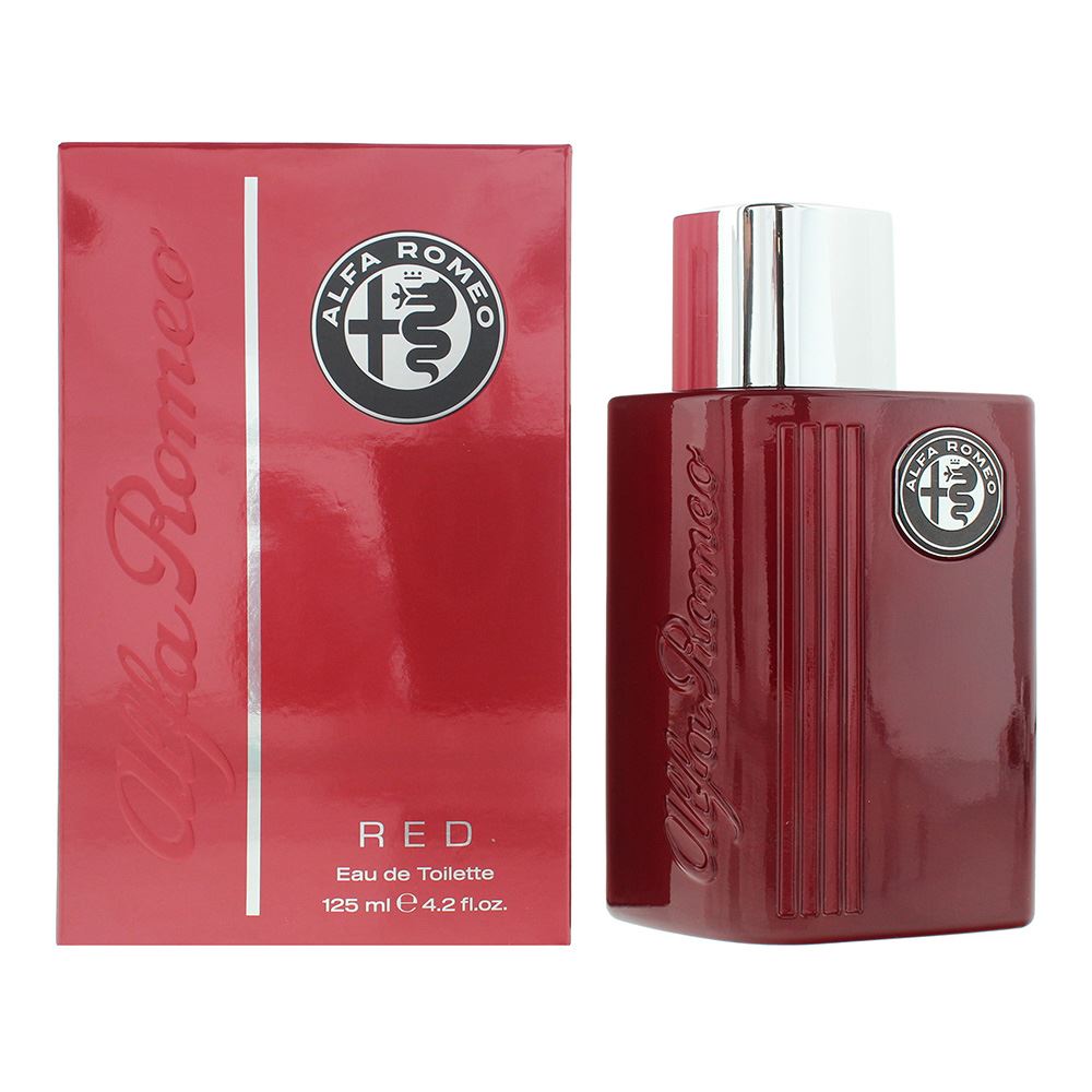 Alfa Romeo Red 125ml Eau de Toilette Spray for Him