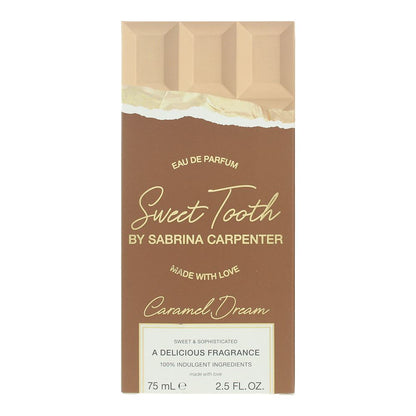 Sabrina Carpenter Sweet Tooth Caramel Dream 75ml Eau de Parfum Spray for Her