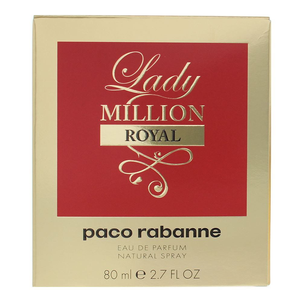 Paco Rabanne Lady Million Royal 80ml Eau de Parfum Spray for Her