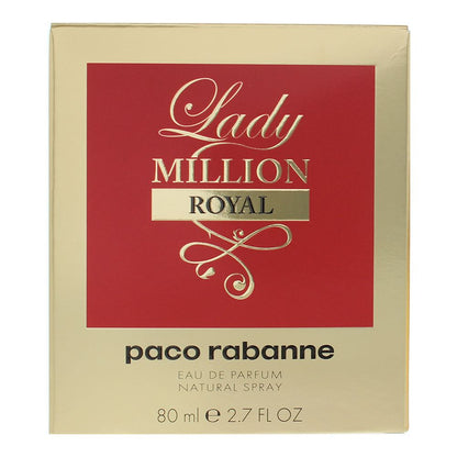 Paco Rabanne Lady Million Royal 80ml Eau de Parfum Spray for Her