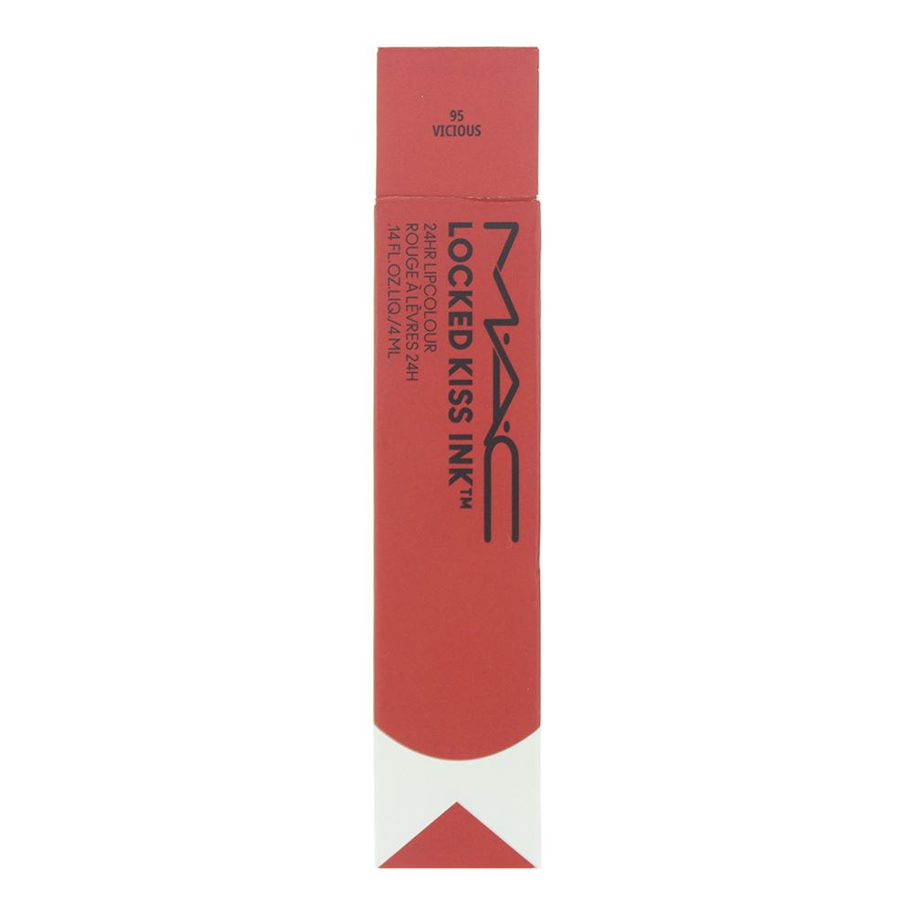 MAC Locked Kiss Ink 24HR 4ml Lip Colour - 95 Vicious