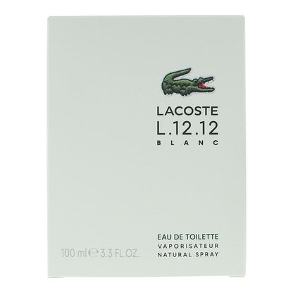 Lacoste Eau De Lacoste L.12.12 Blanc 100ml Eau de Toilette Spray for Him