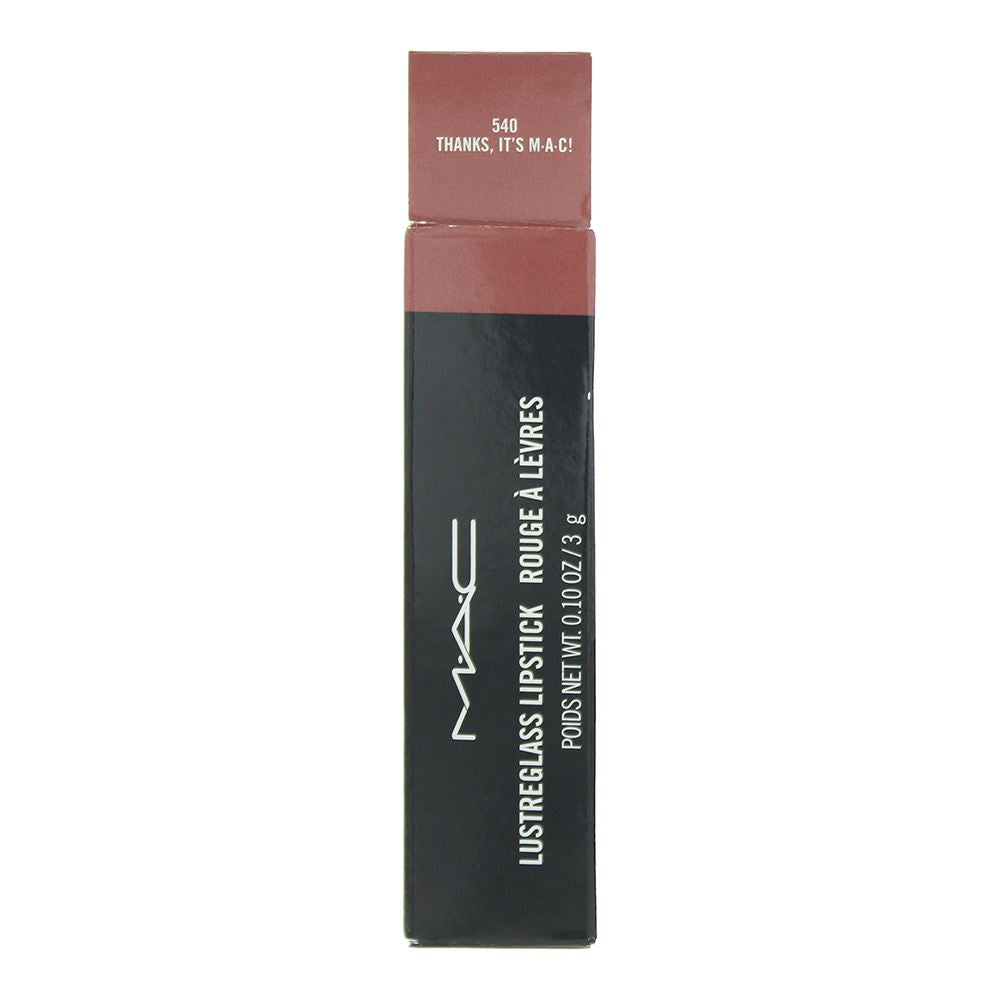 MAC Lustreglass Lipstick 3g -  540 Thanks, It's Mac