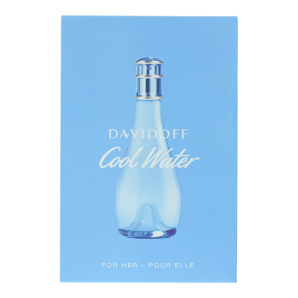 Davidoff Cool Water Woman 30ml Eau de Toilette Gift Set 75ml Body Lotion for Her