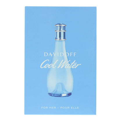 Davidoff Cool Water Woman 30ml Eau de Toilette Gift Set 75ml Body Lotion for Her